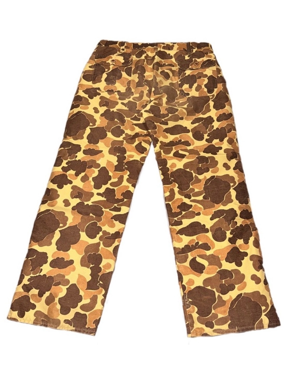 Cabela’s Gore-Tex Duck Camo Pants 38 Waist Waterproof Hunting Rain Gear Hiking